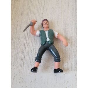 Pirate knife crew mate toy figure scary man villain